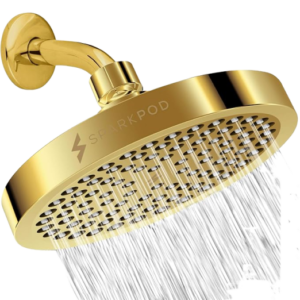 gold shower head